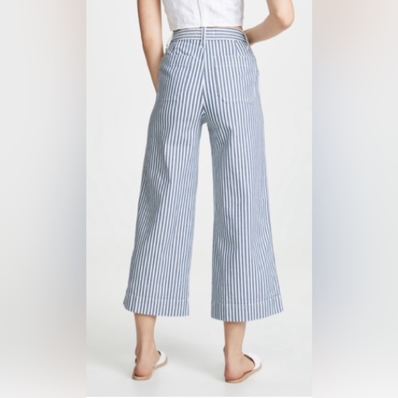 Madewell Emmett Wide Leg Crop Pants - Picture 3 of 13